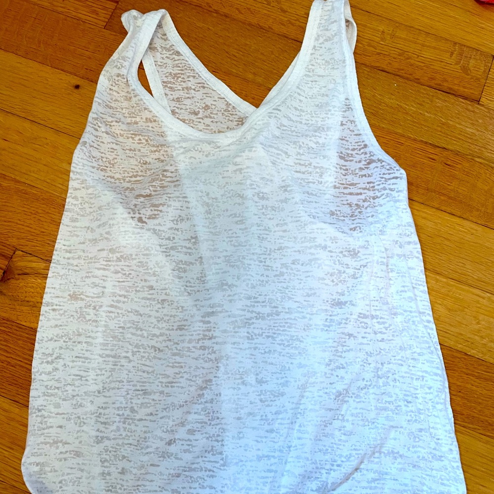 LULULEMON- IVIVVA SEE THROUGH ATHLETIC TOP